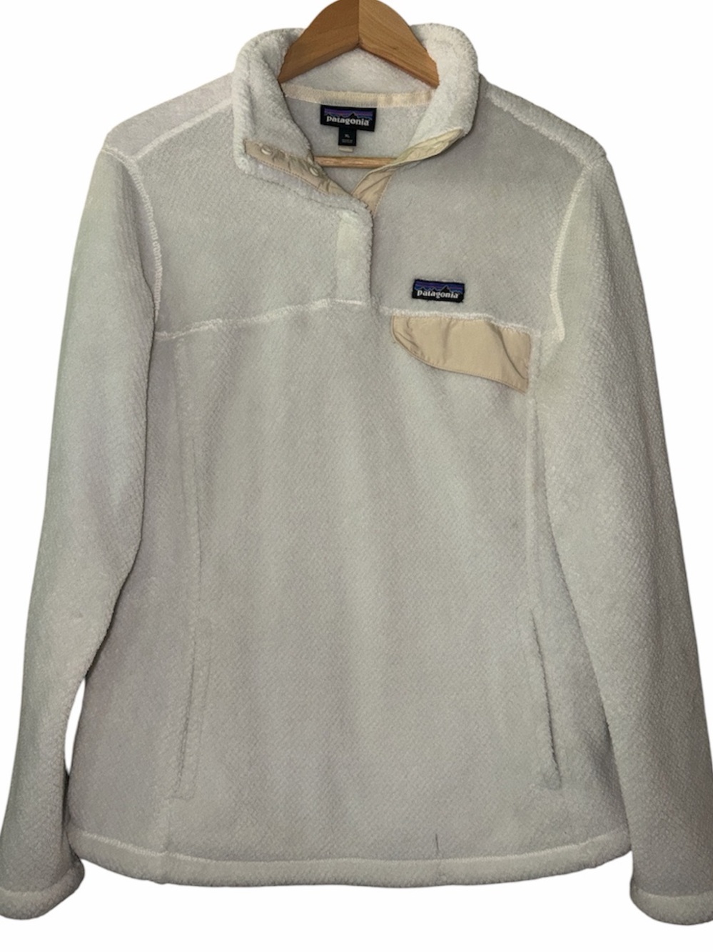 Patagonia Re-Tool Snap-T Pullover Polar Tec Women’s XL Eco Aesthetic Gorpcore